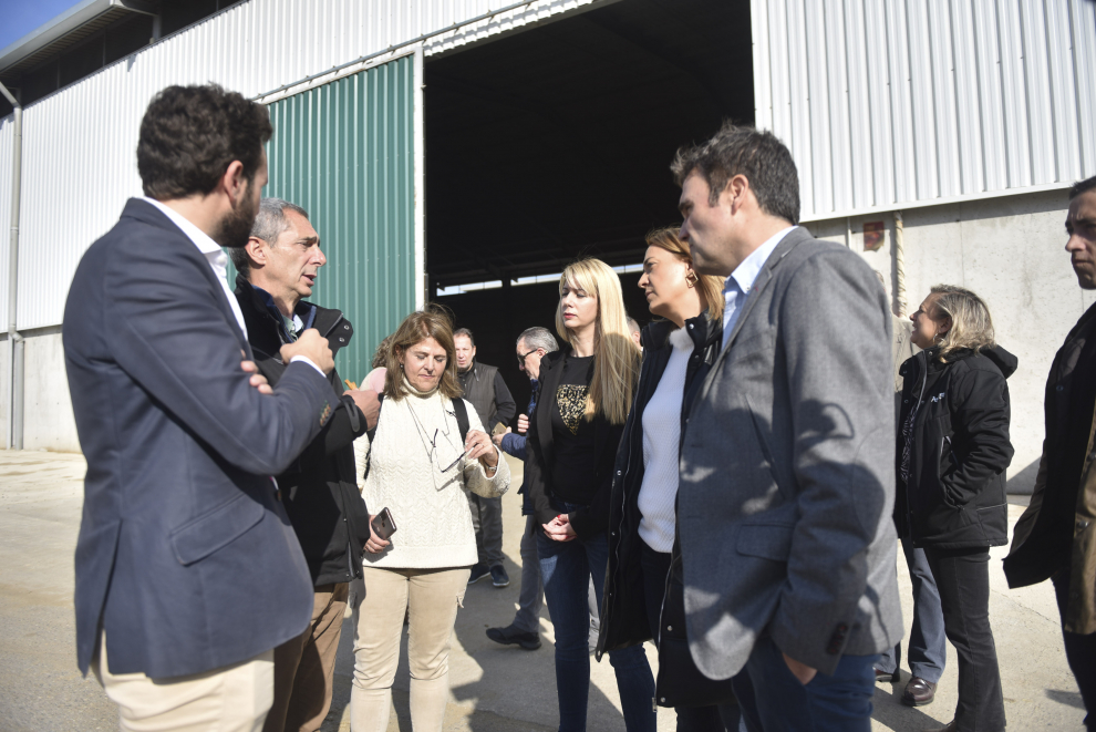 La Terminal Intermodal de Monzón (TIM) transporta el producto implantado por Nafosa en tren hasta Azucarera Española, en Miranda (Burgos).