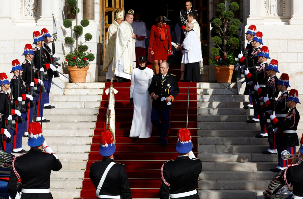 Los Grimaldi, en familia el día de la Fiesta Nacional de Mónaco Imágenes