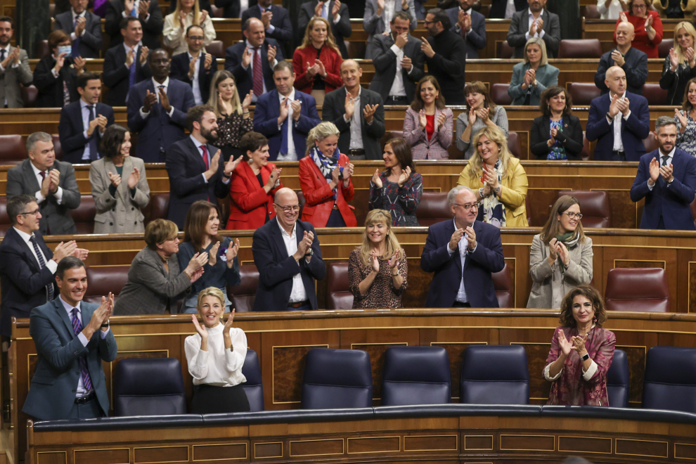 El Congreso aprueba los Presupuestos por una amplia mayoría de 187 votos