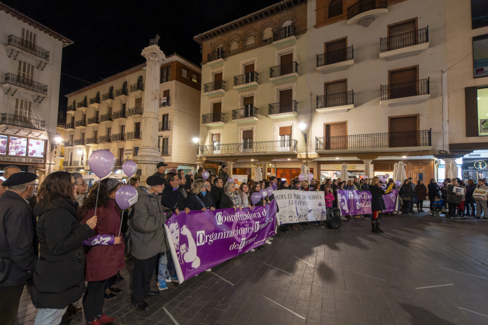 Actos en Teruel por el 25-N