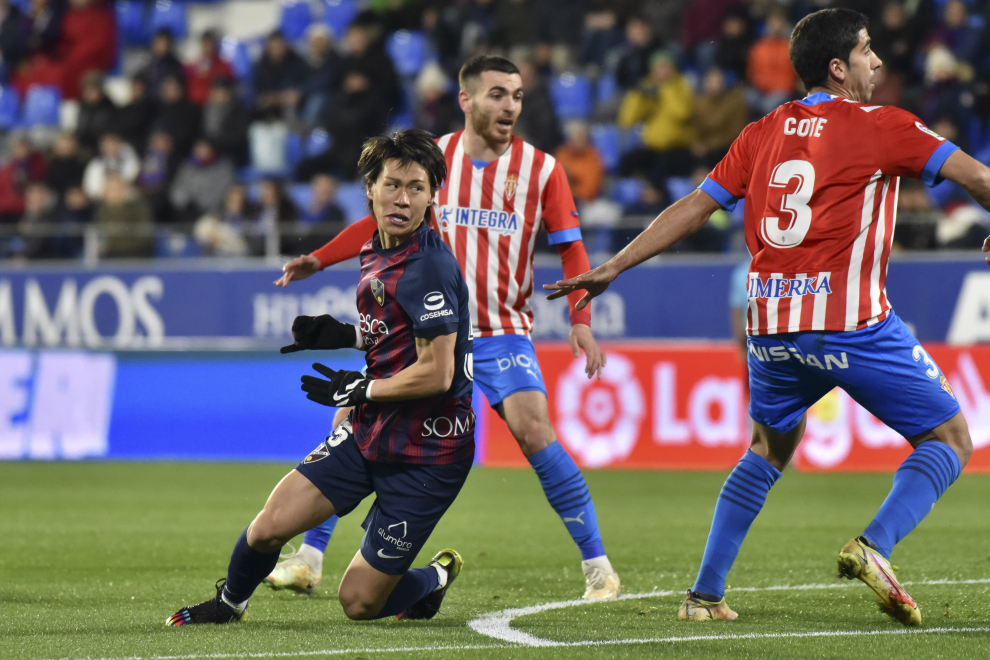 Foto del partido SD Huesca-Real Sporting, jornada 17 de Segunda División