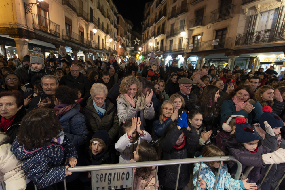 Encendido de las luces de Navidad en Teruel.