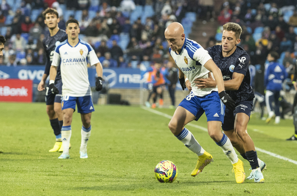 Foto del partido Real Zaragoza-Ibiza, jornada 18 de Segunda División, en La Romareda