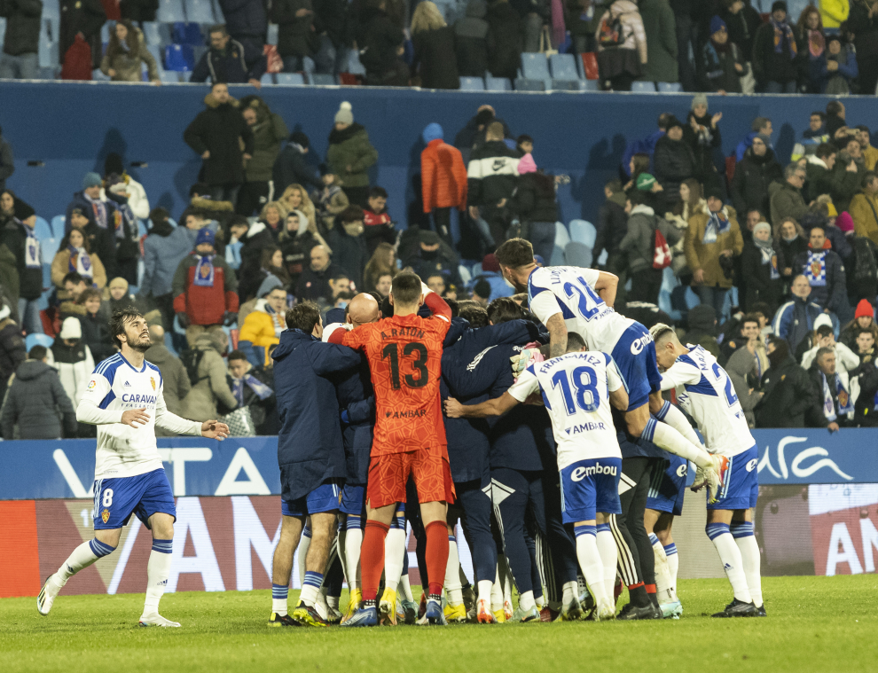 Foto del partido Real Zaragoza-Ibiza, jornada 18 de Segunda División, en La Romareda
