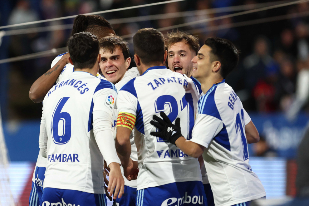 Imágenes del derbi aragonés: Real Zaragoza-SD Huesca.