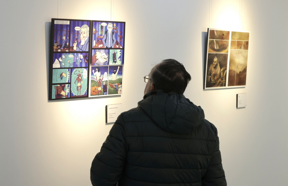 El concurso de cómic ‘Universo Goya’, en una exposición