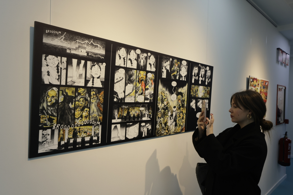 El concurso de cómic ‘Universo Goya’, en una exposición