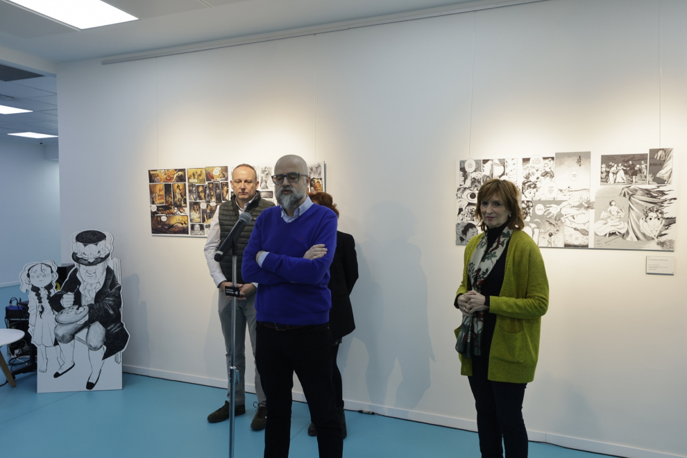 El concurso de cómic ‘Universo Goya’, en una exposición
