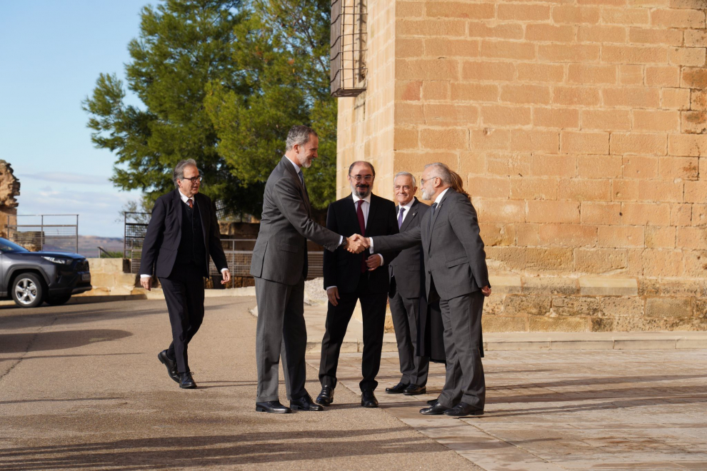 El rey Felipe VI visita Alcañiz