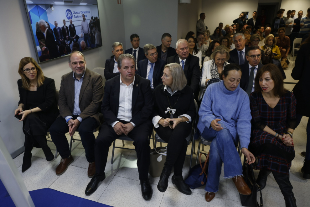 Azcón oficializa su candidatura a las elecciones autonómicas
