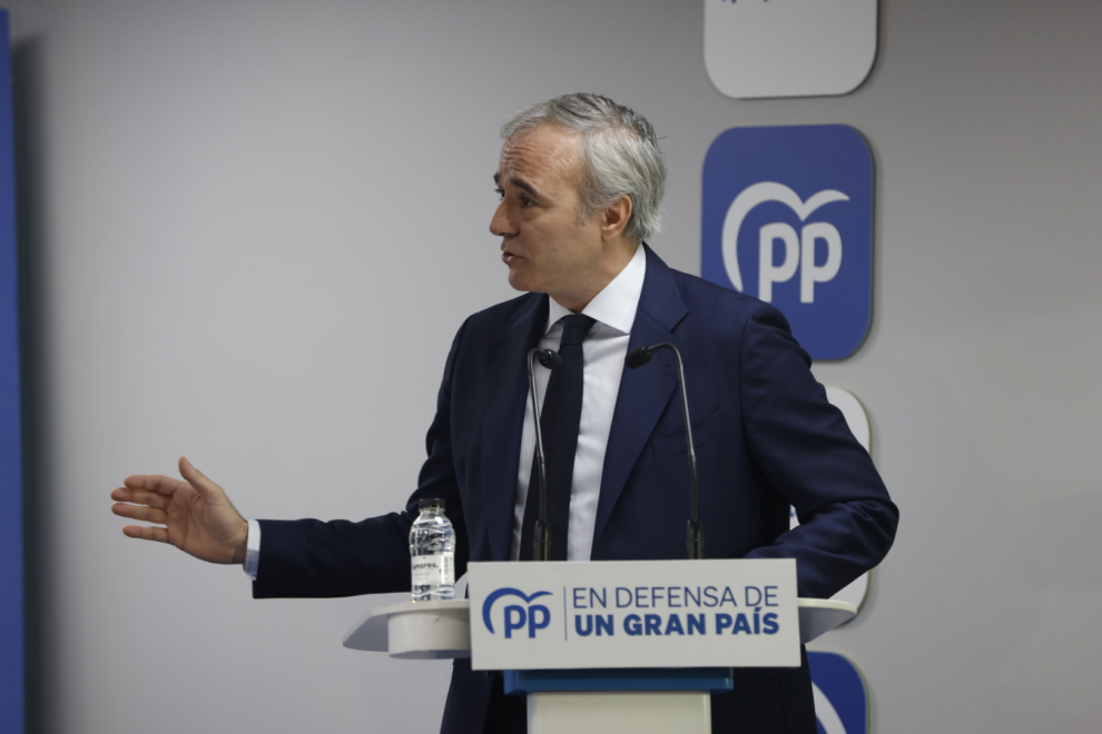 Azcón oficializa su candidatura a las elecciones autonómicas