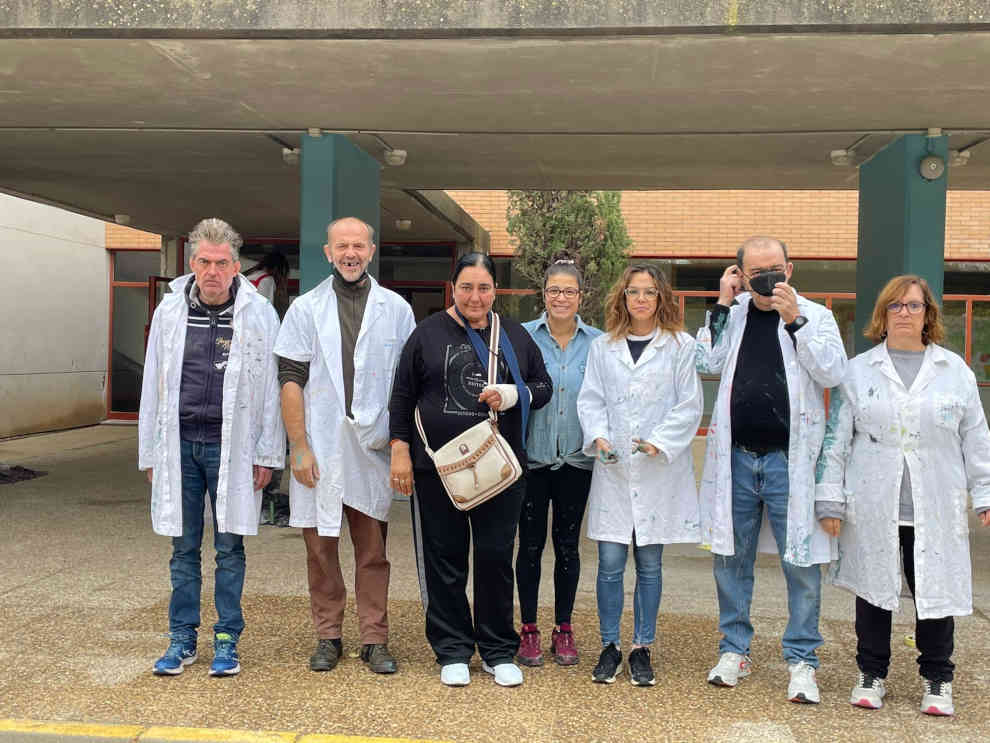 Arcadia y el colegio público oscense Pedro J. Rubio colaboran en un proyecto artístico.