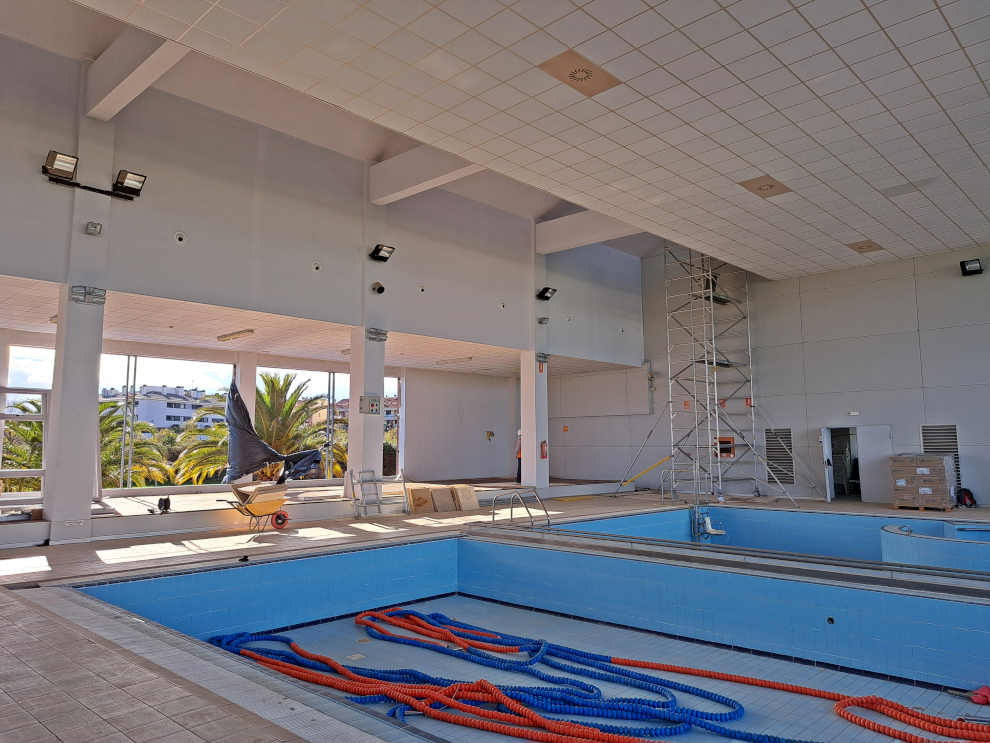 La piscina de La Muela ha sufrido una remodelación integral.