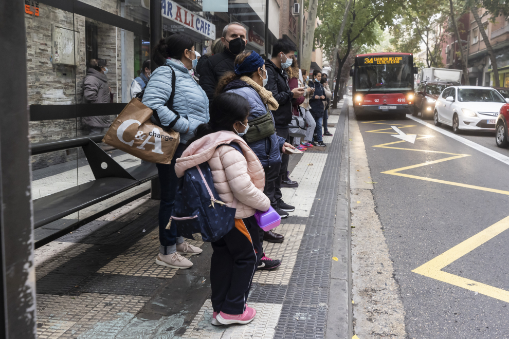 La huelga más larga de la historia del servicio en Zaragoza. La plantilla del bus puso fin hace 15 días al conflicto laboral más largo de la historia de Zaragoza con el ‘sí’ mayoritario al preacuerdo firmado por el comité y Avanza,