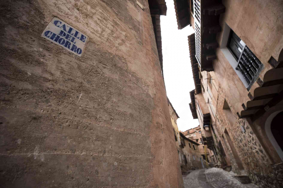 Calle de Albarracín, uno de los pueblos bonitos de Aragón