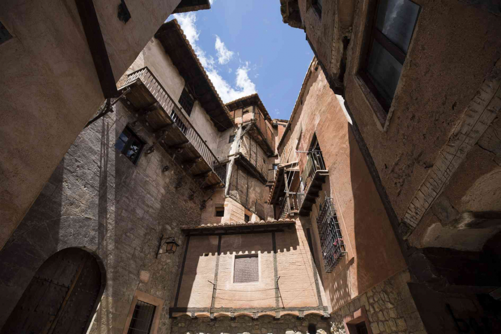 Calle de Albarracín, uno de los pueblos bonitos de Aragón