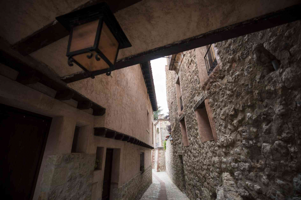 Calle de Albarracín, uno de los pueblos bonitos de Aragón