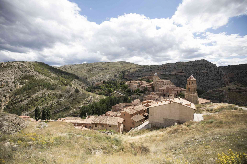 Vista de la localidad de Albarracín.