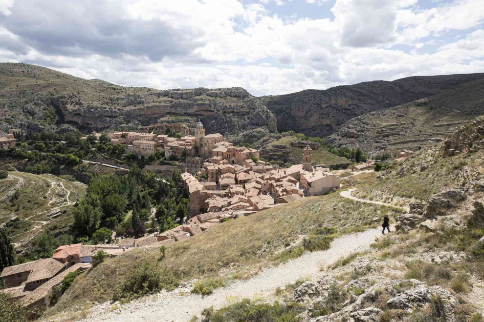Vista de la localidad de Albarracín.