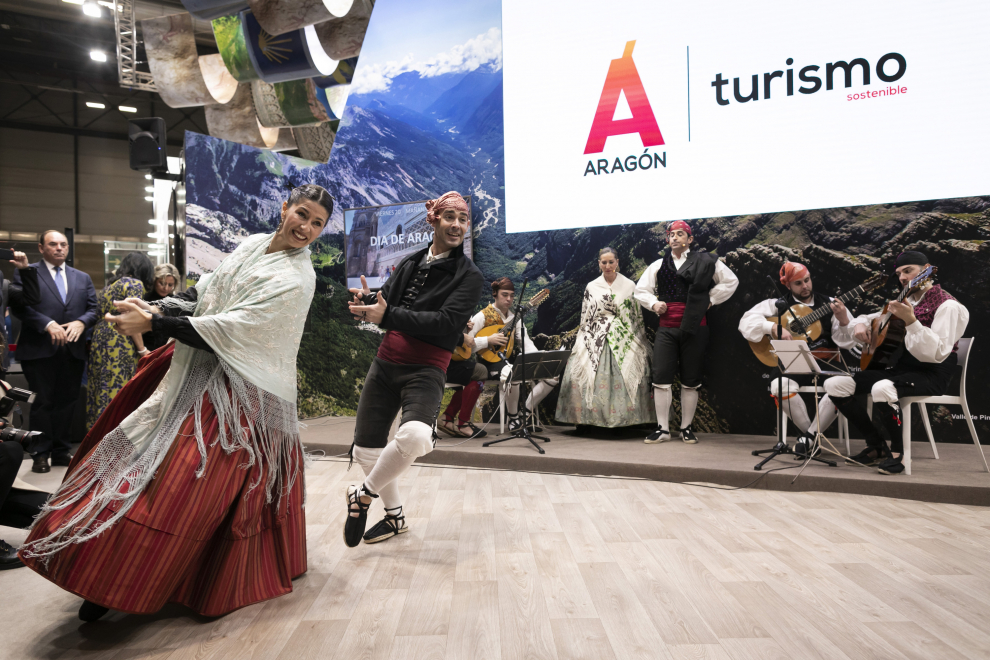 Fotos del día de Aragón en Fitur