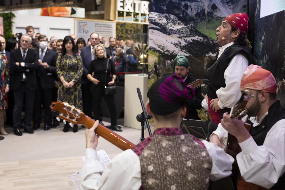 Fotos del día de Aragón en Fitur