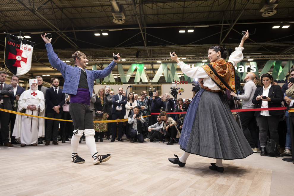 Fotos del día de Aragón en Fitur