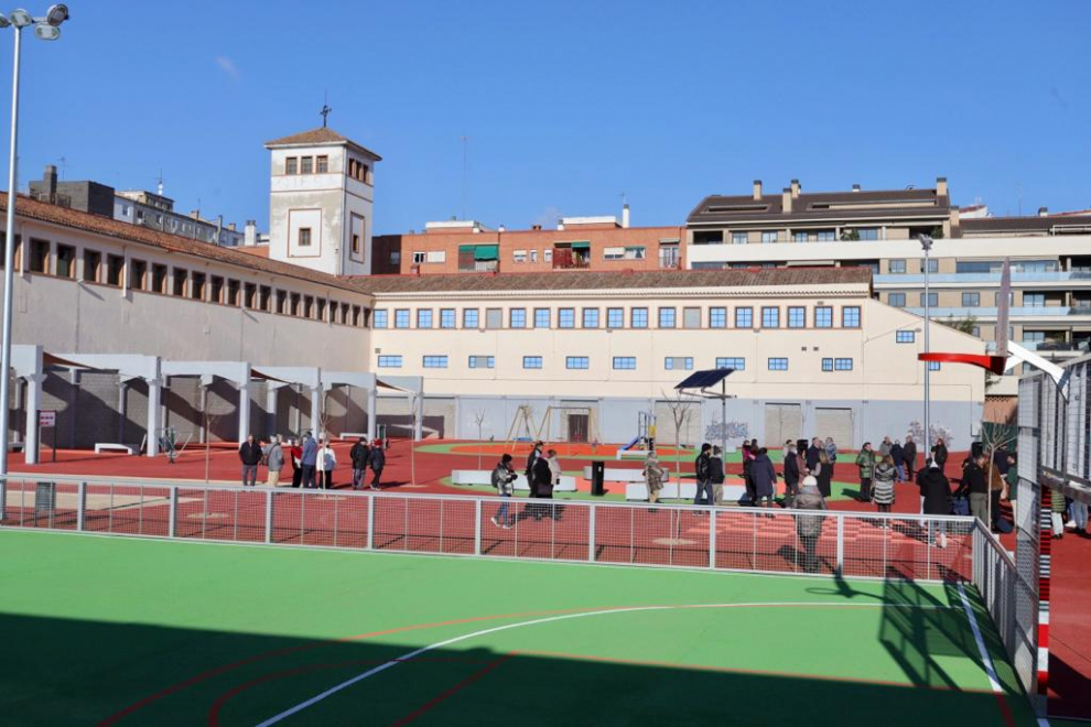 La nueva plaza de Giesa en Las Fuentes