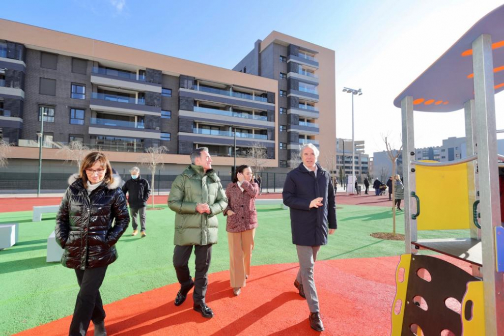 La nueva plaza de Giesa en Las Fuentes