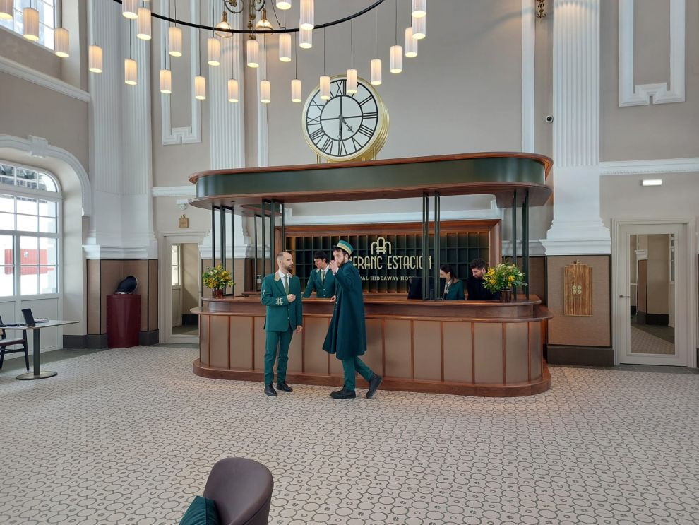 La estación de Canfranc renace reconvertida en hotel