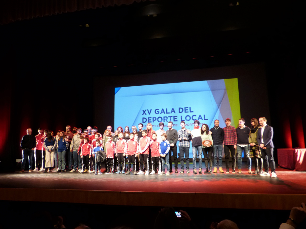 El Auditorio La Colina acogió la entrega de premios a los deportistas más destacados de 2022.