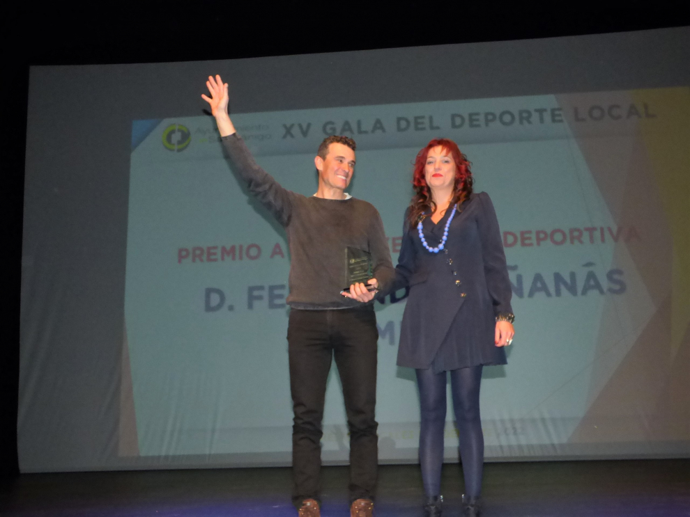 El Auditorio La Colina acogió la entrega de premios a los deportistas más destacados de 2022.