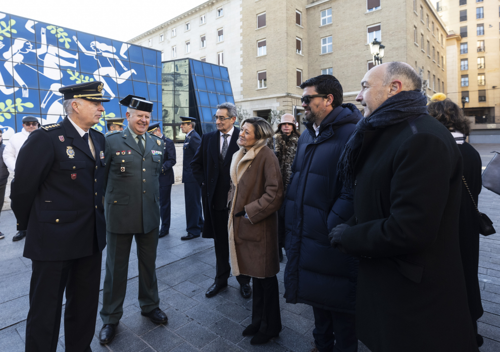 Homenaje a las víctimas del atentado de San Juan de los Panetes.