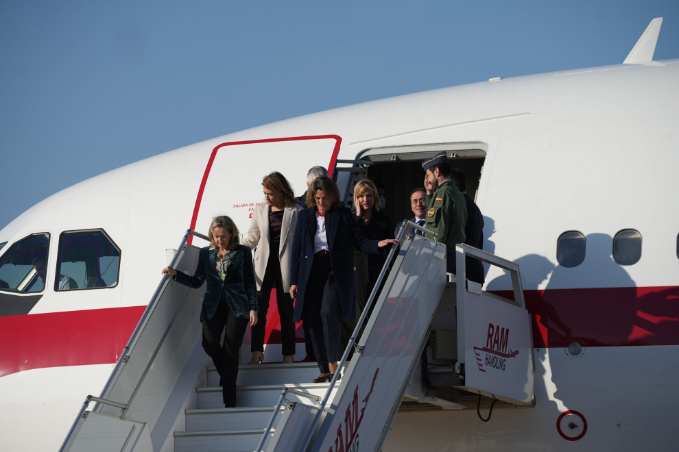 Fotos de la visita de Pedro Sánchez y otros ministros a Rabat, Marruecos