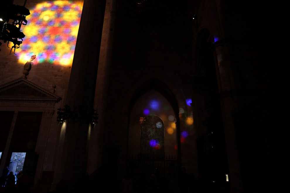 Fiesta de la Luz en la catedral de Palma de Mallorca