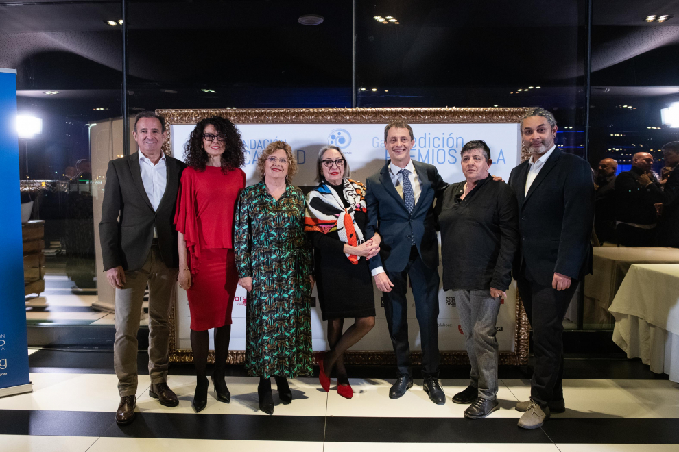 Cena del 125 aniversario de la fundación La Caridad en el restaurante Aura de Zaragoza.