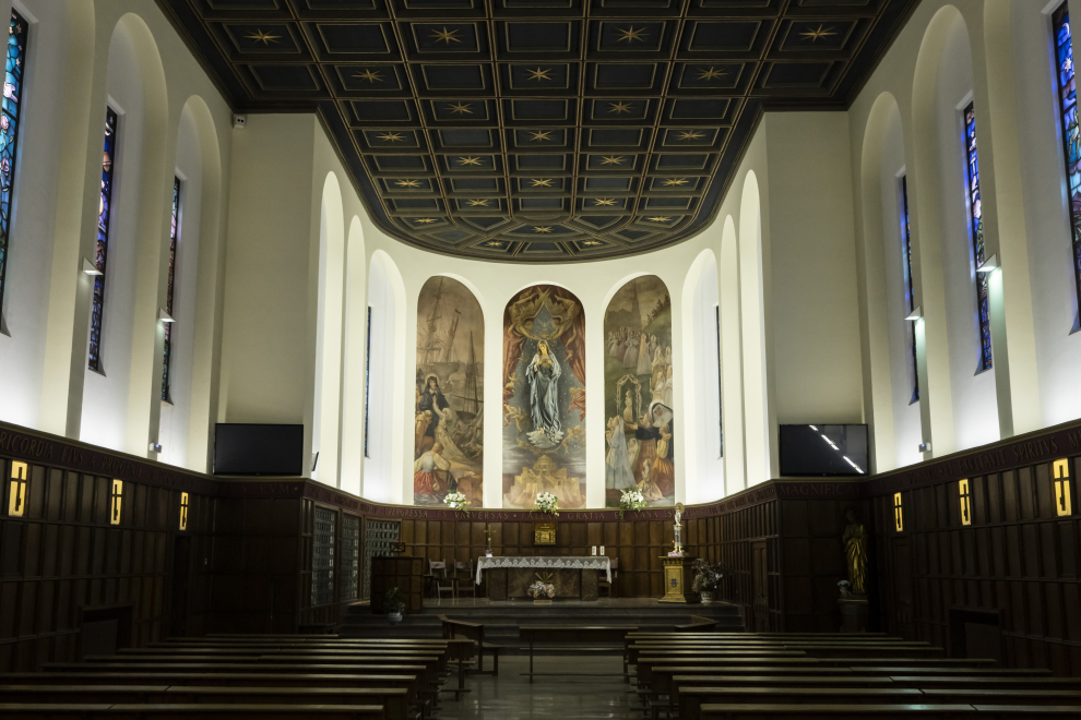 El colegio celebra los 325 años de la llegada de las primeras religiosas de la Compañía de María a la ciudad de Zaragoza.
