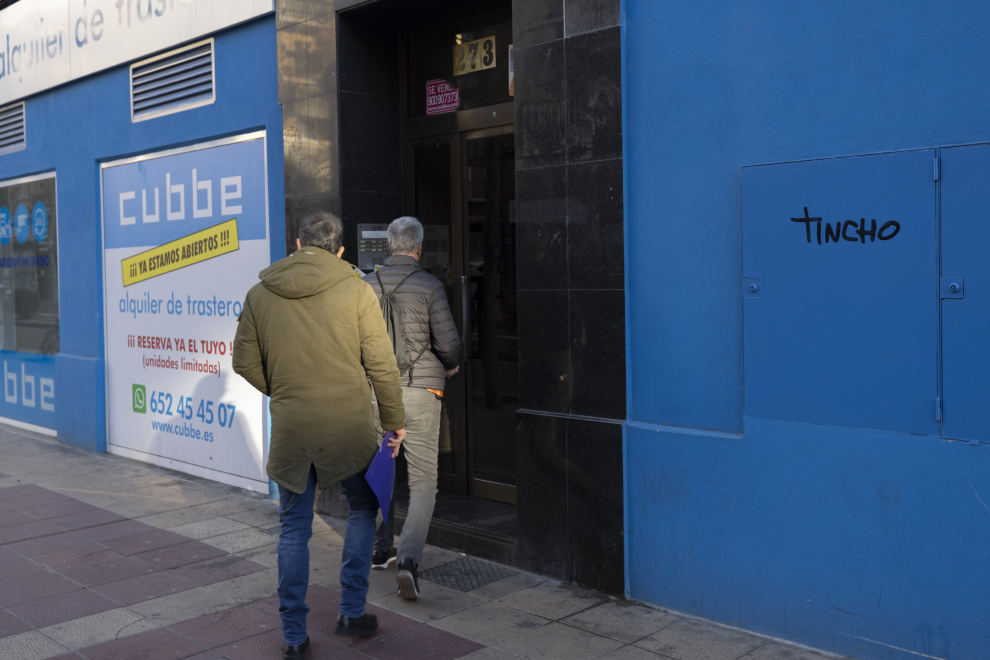 Una detenida por la muerte a cuchilladas de un hombre en la avenida de Madrid, en el barrio de Delicias de Zaragoza
