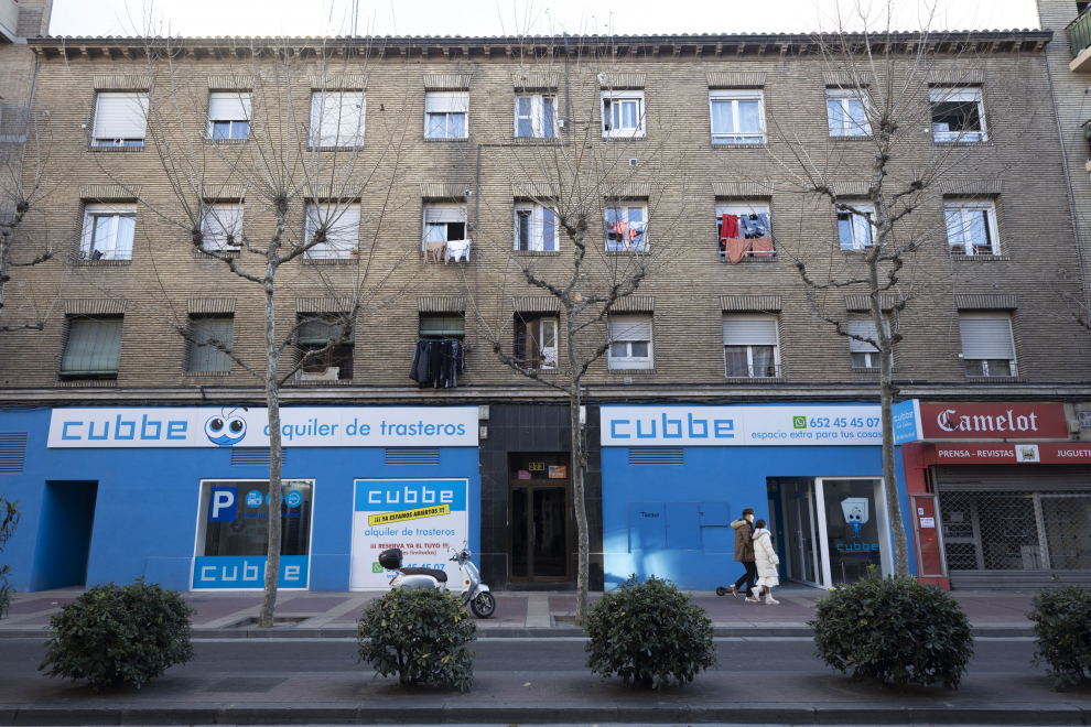 Una detenida por la muerte a cuchilladas de un hombre en la avenida de Madrid, en el barrio de Delicias de Zaragoza
