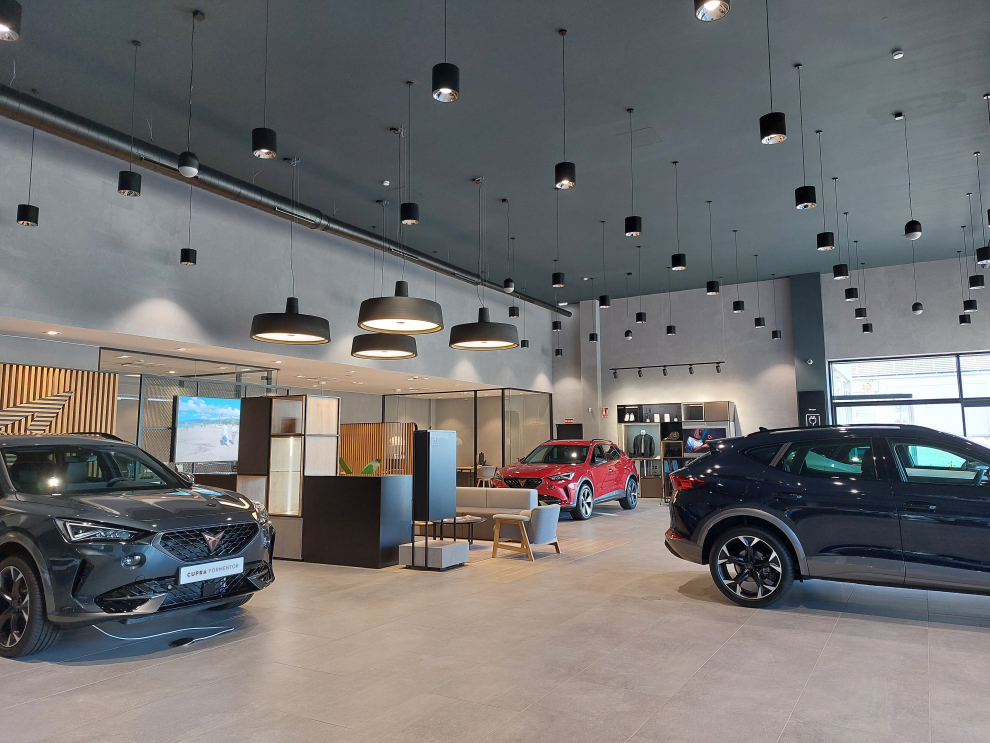 Las nuevas instalaciones de Cupra en Automóviles Sánchez.
