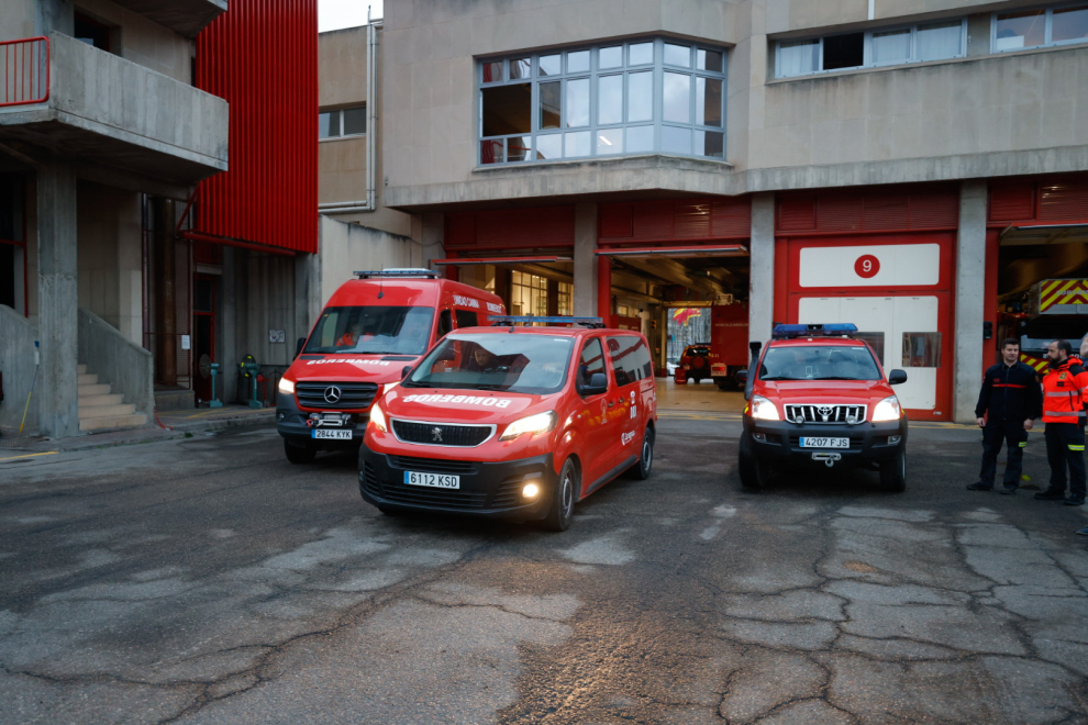 Bomberos de Zaragoza viajan a Turquía para ayudar tras los terremotos