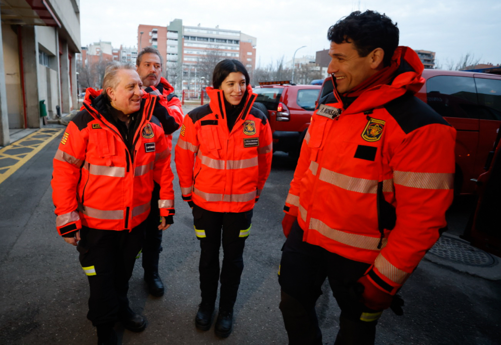 Bomberos de Zaragoza viajan a Turquía para ayudar tras los terremotos