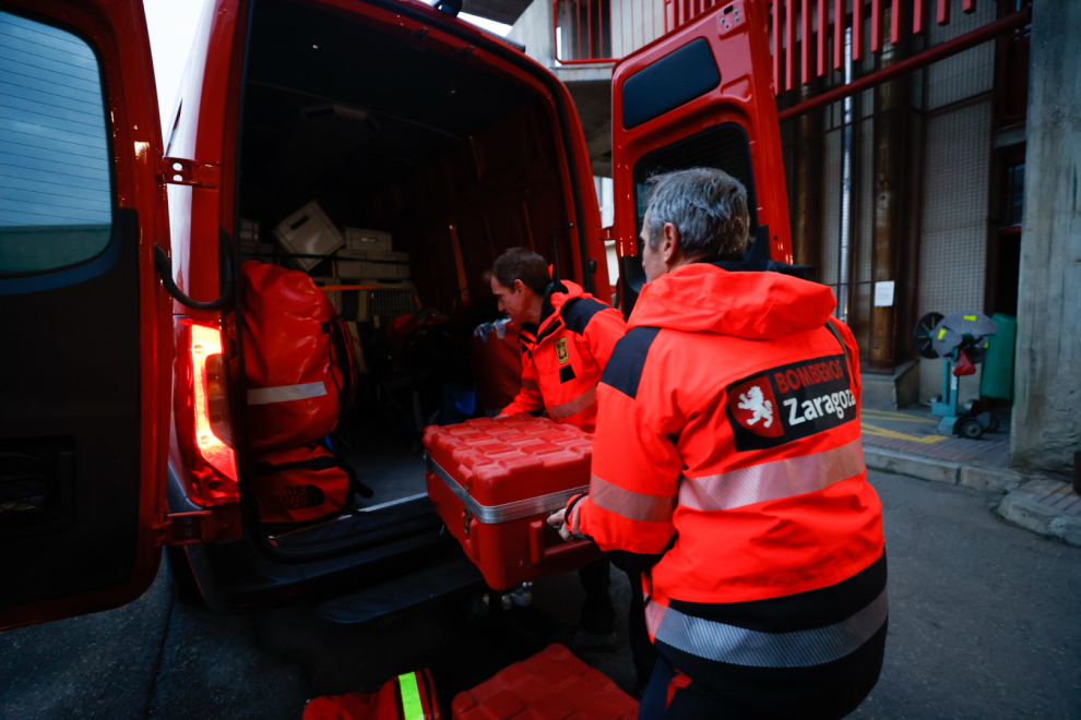 Bomberos de Zaragoza viajan a Turquía para ayudar tras los terremotos