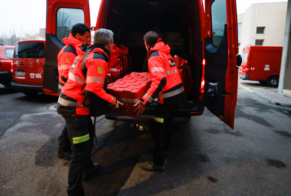 Bomberos de Zaragoza viajan a Turquía para ayudar tras los terremotos