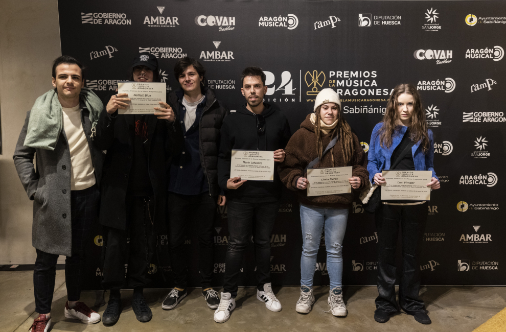 ENTREGA DE LAS NOMINACIONES PARA LA 24 EDICION DE LOS PREMIOS DE LA MUSICA ARAGONESA / ESPACIO AMBAR ( ZARAGOZA ) / 08/02/2023 / FOTO : OLIVER DUCH[[[FOTOGRAFOS]]]