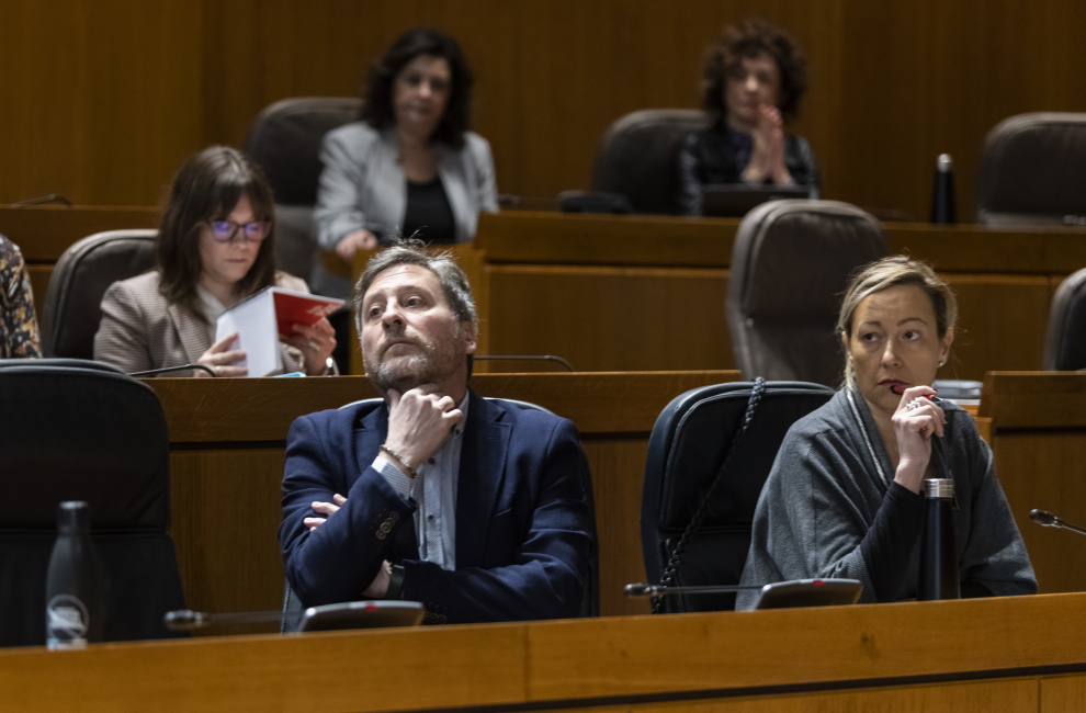 Fotos del Pleno de las Cortes de Aragón Imágenes