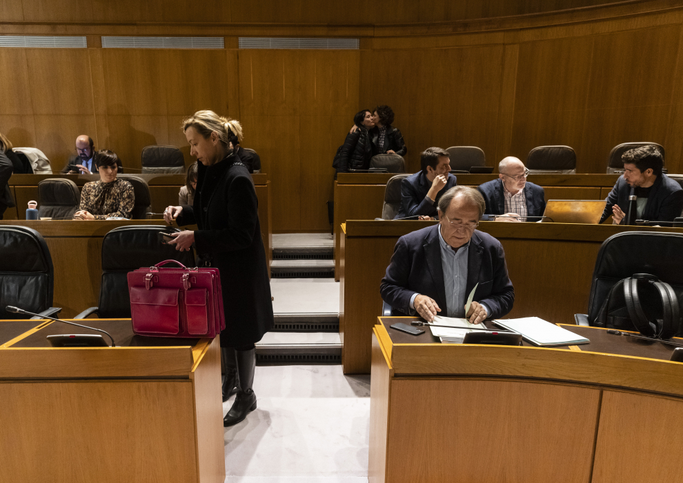 Fotos del Pleno de las Cortes de Aragón Imágenes