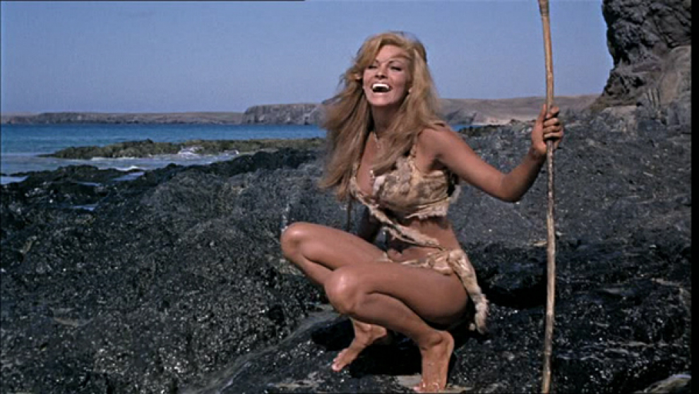 Raquel Welch en la película 'Hace un millón de años'.