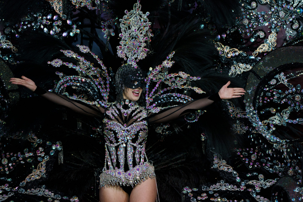 Fotos de la Gala de Elección de la Reina del Carnaval en Santa Cruz de Tenerife