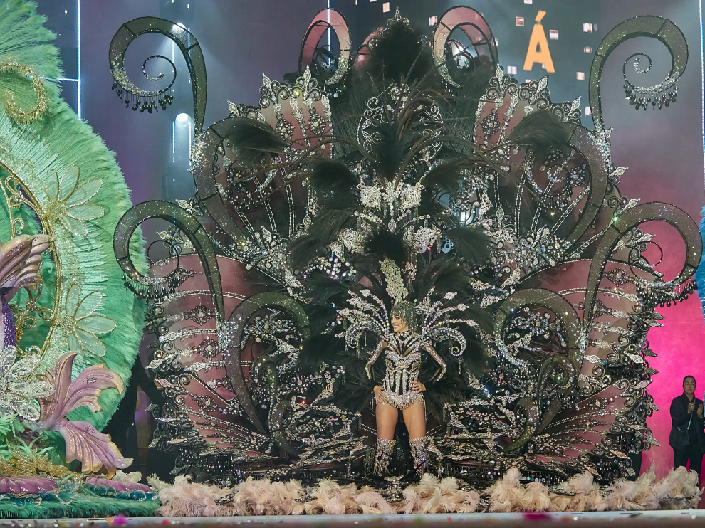 Fotos de la Gala de Elección de la Reina del Carnaval en Santa Cruz de Tenerife