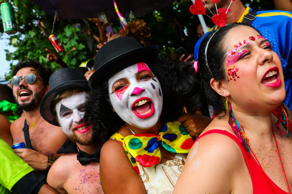 Fotos de la fiesta del Carnaval de Río de Janeiro (Brasil) Imágenes